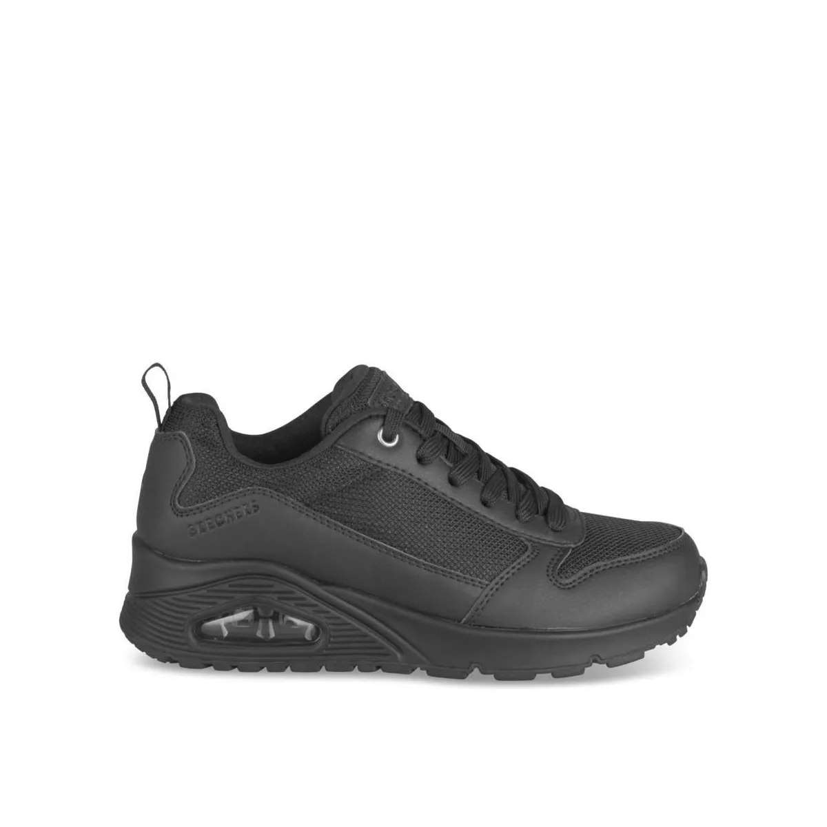 Baskets NOIR SKECHERS Uno Inside Matters