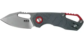 MKM Isonzo FX03-3PGY Clip Point Wolf Grey FRN couteau de poche, Jesper Voxnaes design