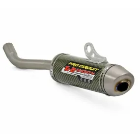Silencieux PRO CIRCUIT Ti-2 Shorty carbone/casquette titane Yamaha - piecemotoquad